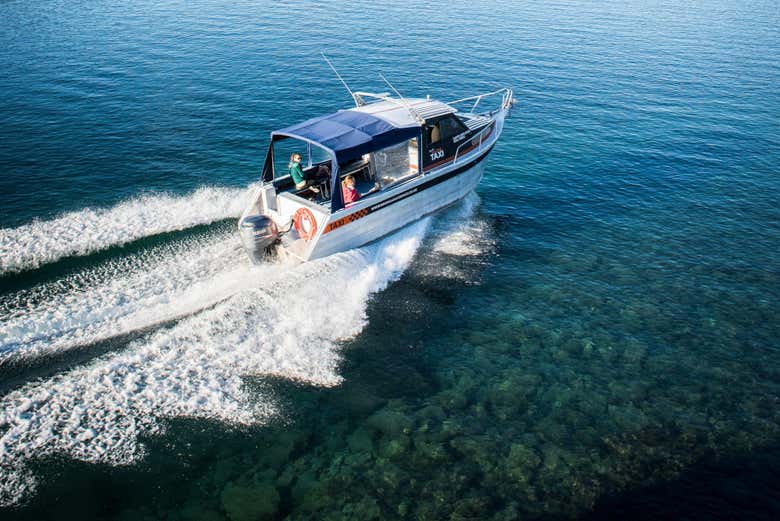 Barco para o passeio