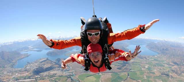 Salto en paracaídas en Wanaka