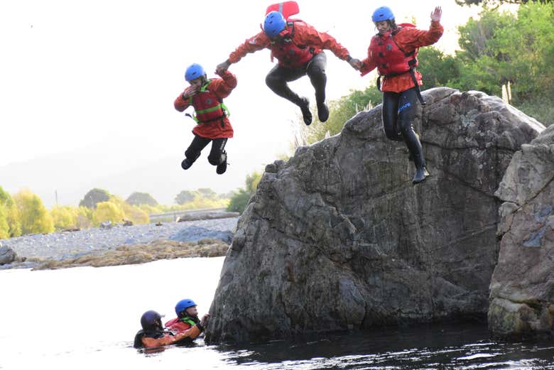 Jump into some river fun on this rafting activity!