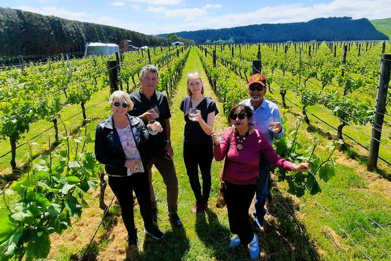 Wine tasting at Moy Hall