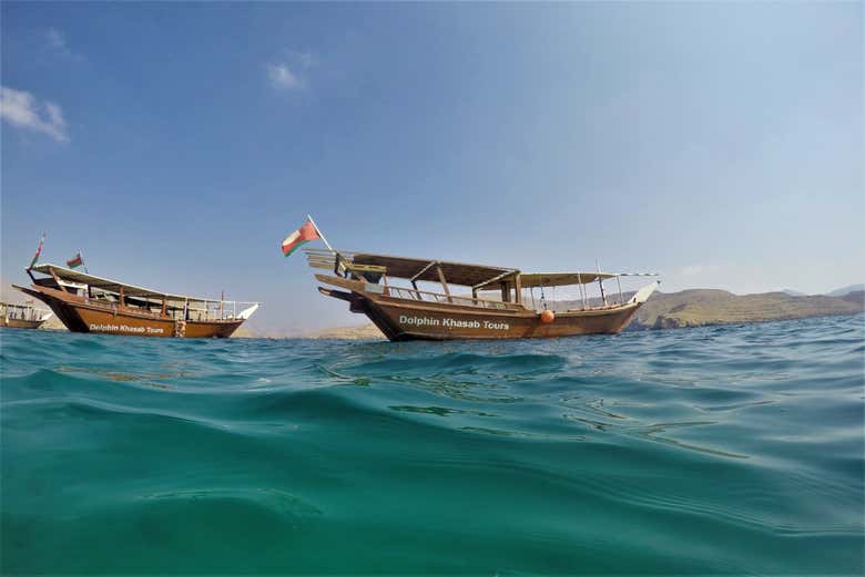 Dhow tradizionale in Oman