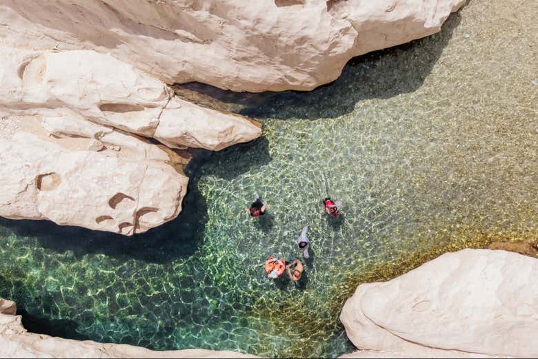 Take a dip in crystalline waters