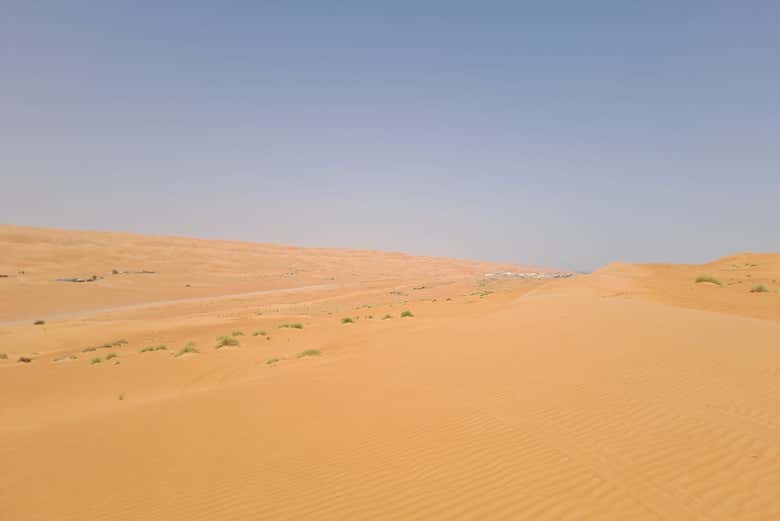 O deserto de Omã
