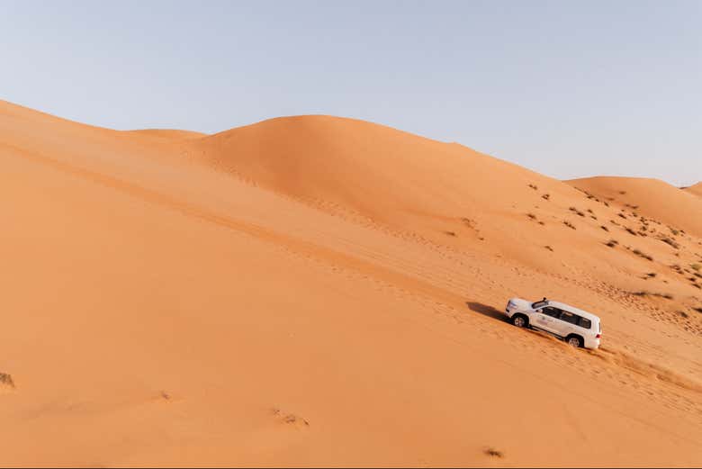 Atravesando las dunas en 4x4