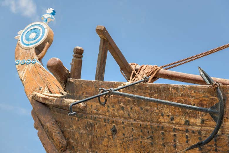 Detalhes do barco