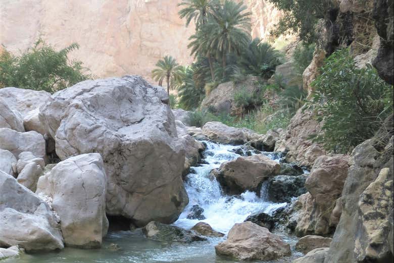 A beleza de Wadi Tayeen