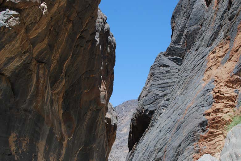 Impresionantes formaciones de Snake Canyon