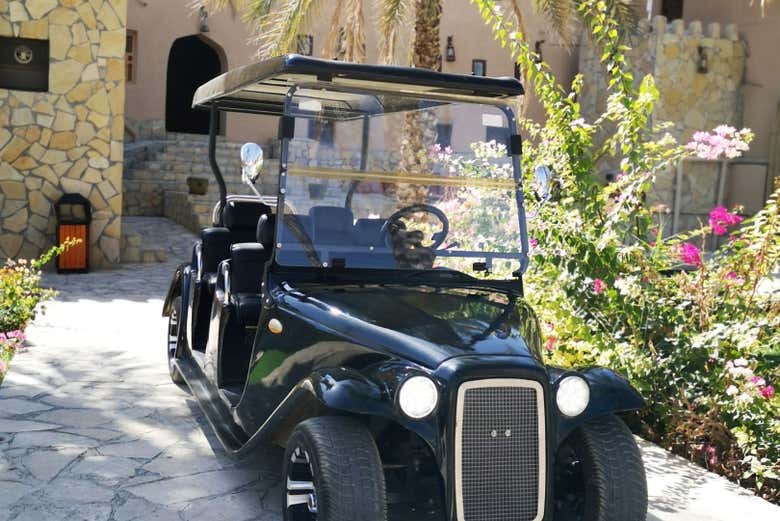 Buggy vintage pour l'activité