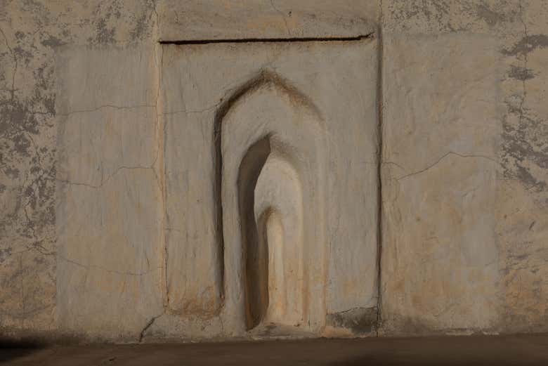 Détail d'un arc d'une ancienne mosquée