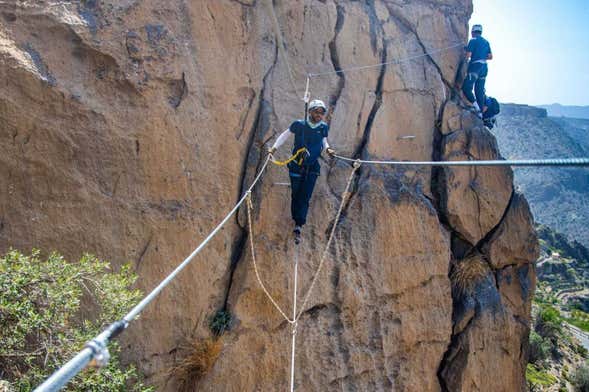 Via ferrata privata di Al Jabal Al Akhdar