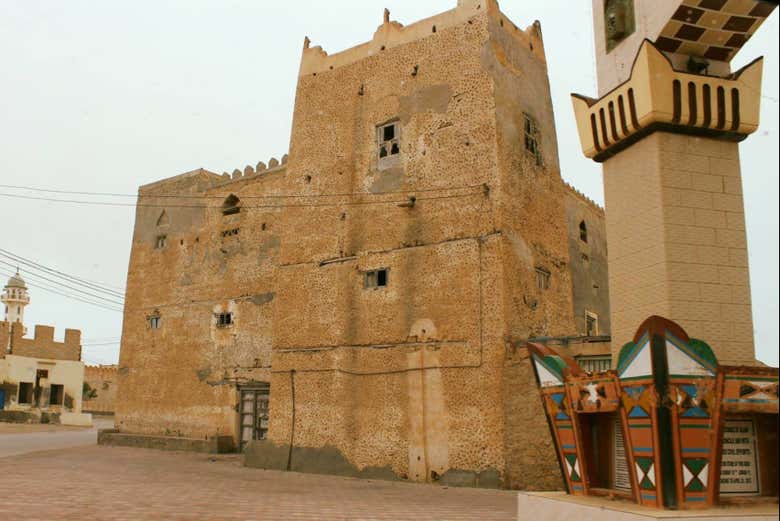 Durante o tour por Mirbat