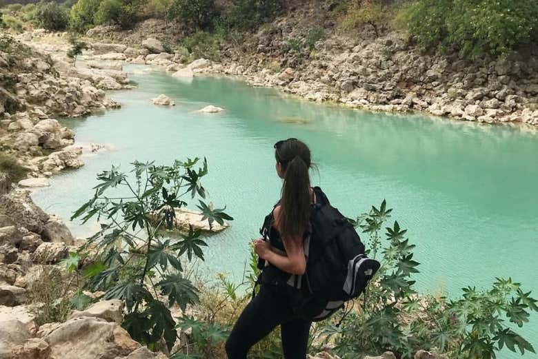 Trilha no vale de Darbat