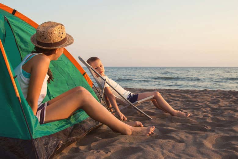 Enjoy relaxing on the beach