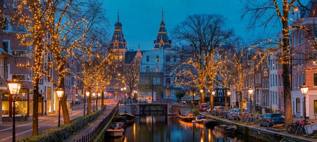 Bateau de Noël d'Amsterdam