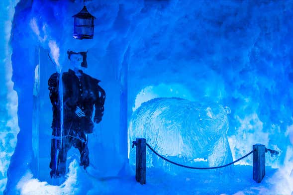 Entrada al Icebar Xtracold