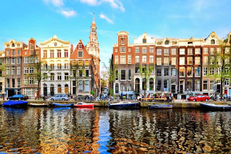 Les canaux d'Amsterdam