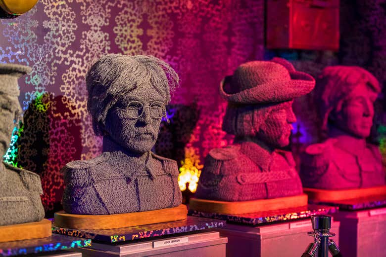 Enjoy the many strange exhibits