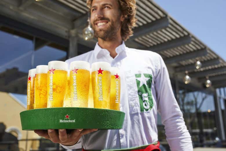 Podréis degustar dos cervezas