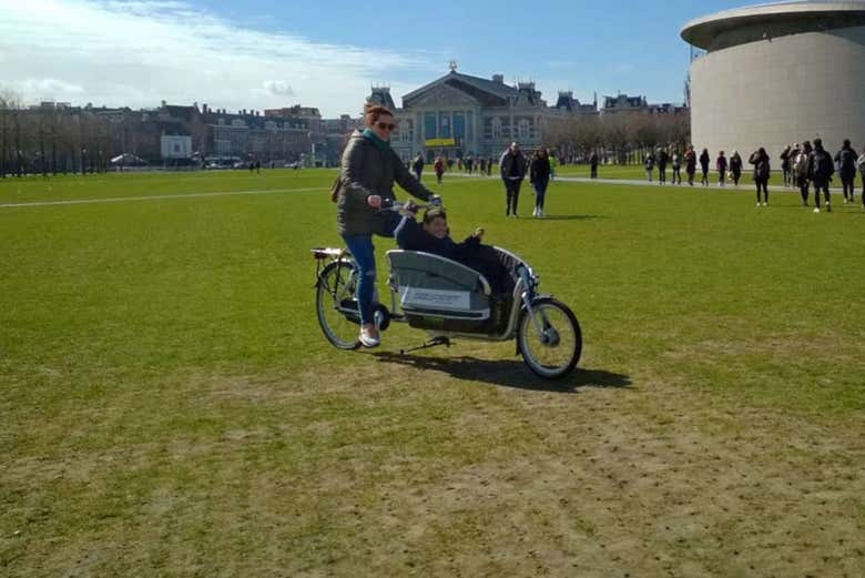 Bicicleta en familia