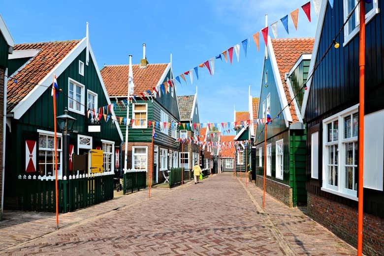 Calle principal de Marken