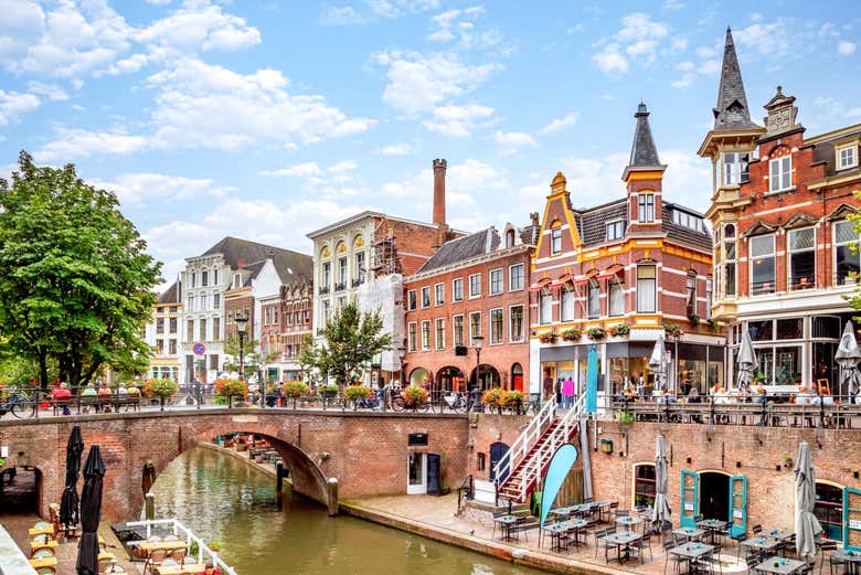 Un idilliaco scorcio di Utrecht