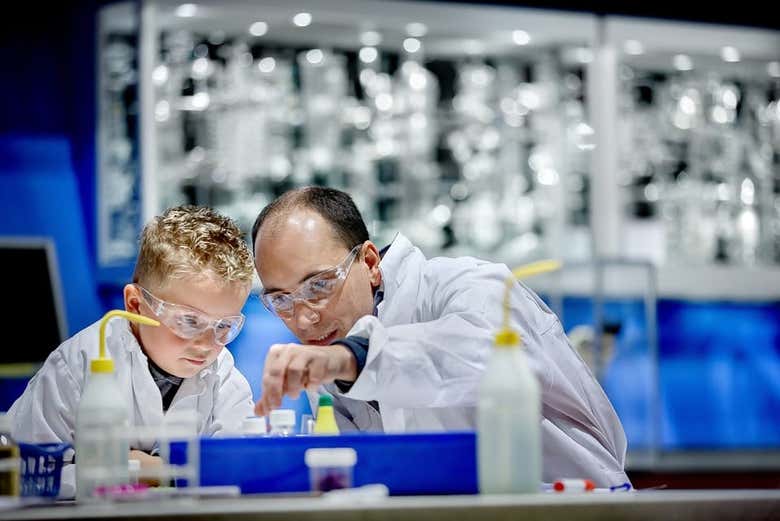 Você se sentirá como um verdadeiro cientista!