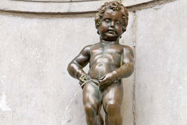 Detalle del Manneken Pis