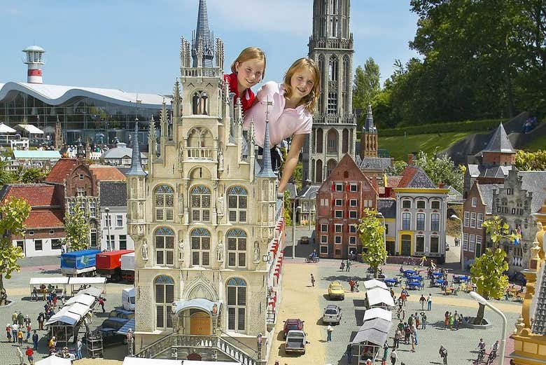 Disfrutando de Madurodam