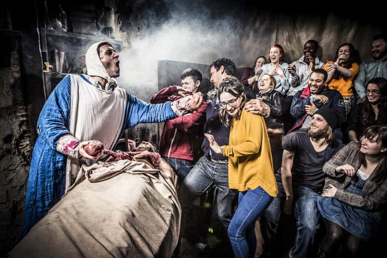 Aventure interactive à The Amsterdam Dungeon
