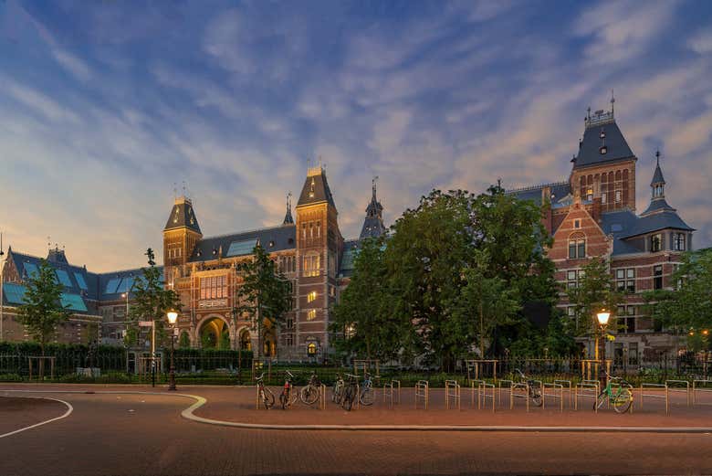 Fachada exterior del Rijksmuseum