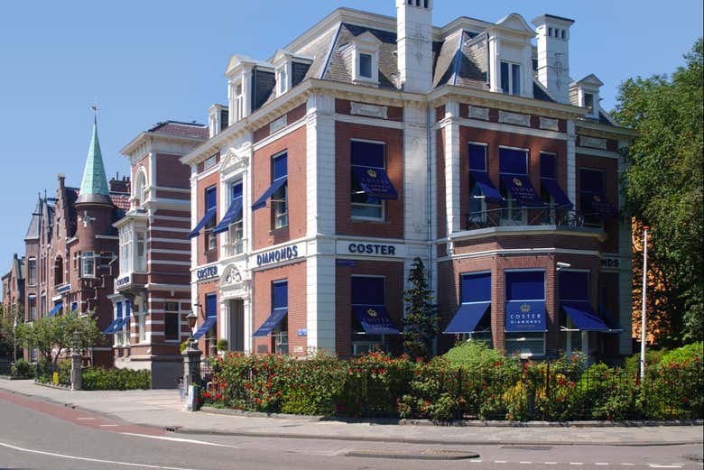 Extérieur de la Royal Experience Amsterdam