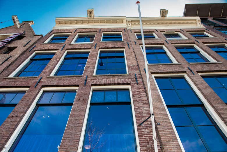 Facciata della casa di Anna Frank