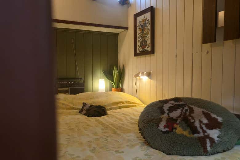 El dormitorio del Museo de la Casa Flotante 