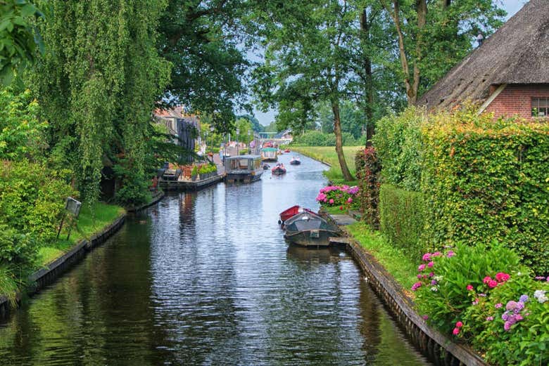Vista de Giethoorn