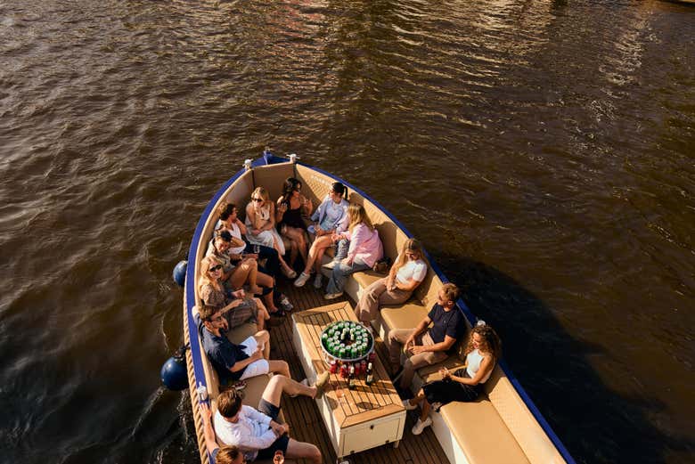Naviguez sur les canaux d'Amsterdam