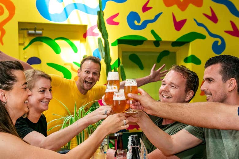 Disfrutando de la actividad