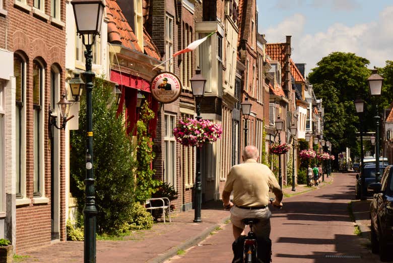 Você desfrutará da tranquilidade de suas ruas