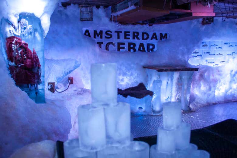 Interior do Ice Bar