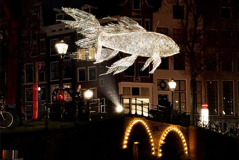 El Amsterdam Light Festival es inolvidable