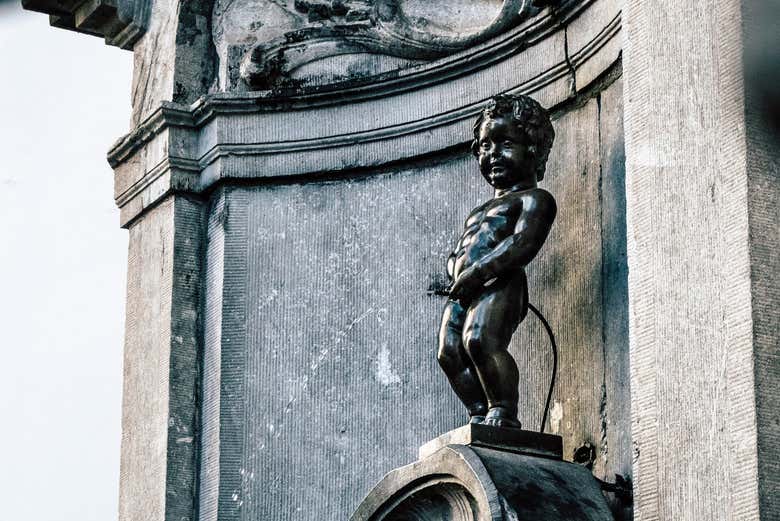 Manneken Pis, uno de los símbolos de Bruselas