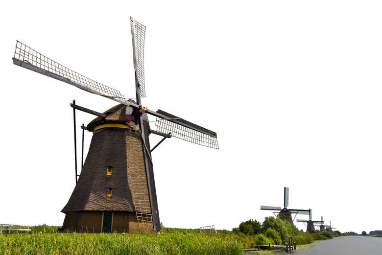 Pasaremos por los clásicos molinos de viento
