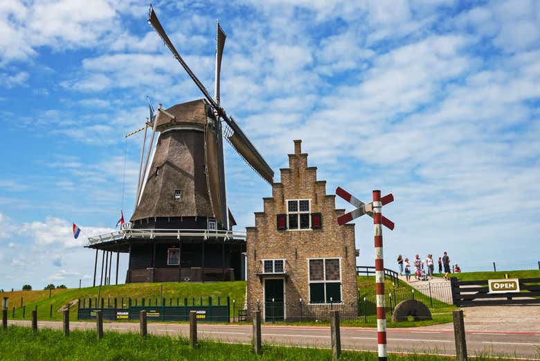 Molino de viento en Medemblik