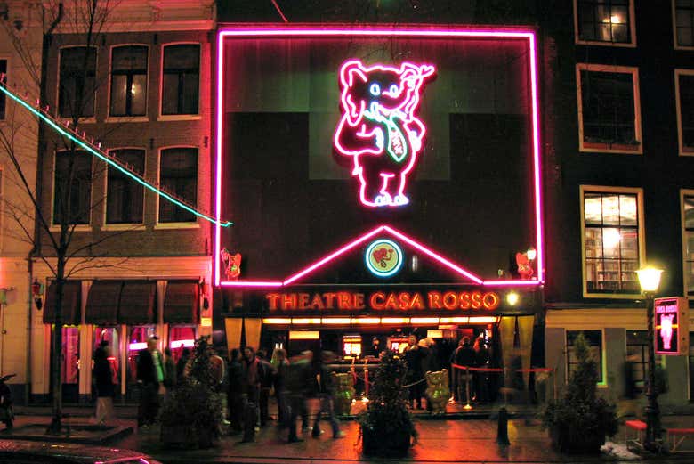 Ocio nocturno en el Barrio Rojo