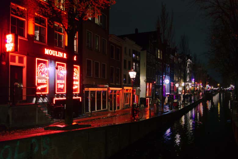 Uno de los locales más populares del Barrio Rojo