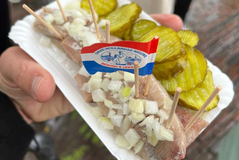 Pescado típico neerlandés 