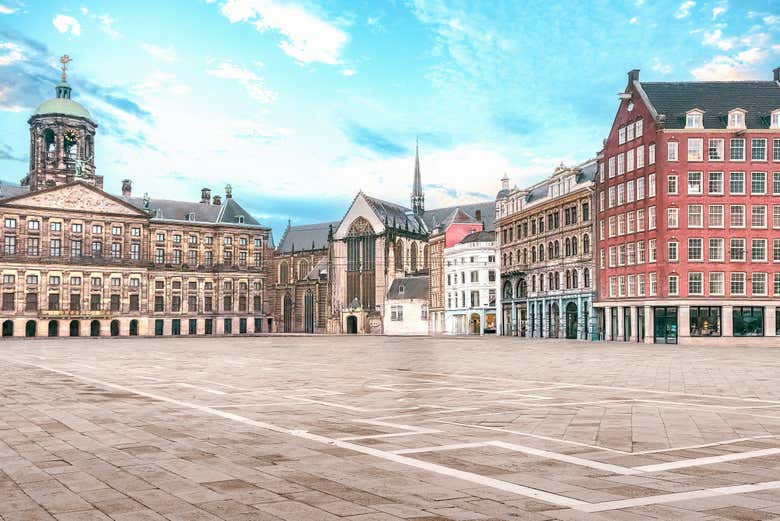 Edifici e Palazzo Reale di Amsterdam