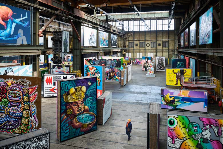 Instalaciones artísticas en el espacio industrial del STRAAT