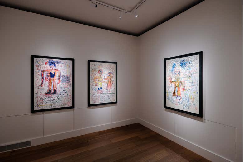 Pinturas expuestas en el Museo Moco