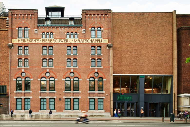 El antiguo edificio de Heineken