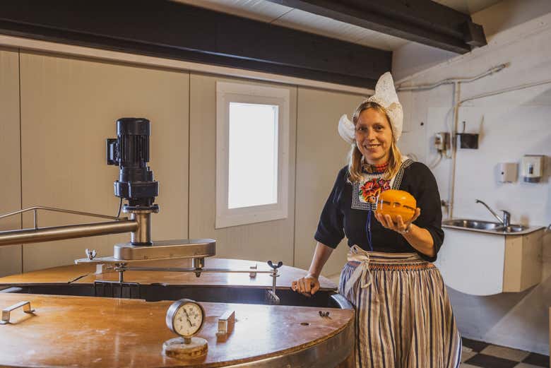 Degustaremos quesos de Gouda y Edam